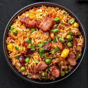 CHICKEN FRIED RICE
