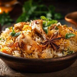 LAMB CREAMY BIRYANI